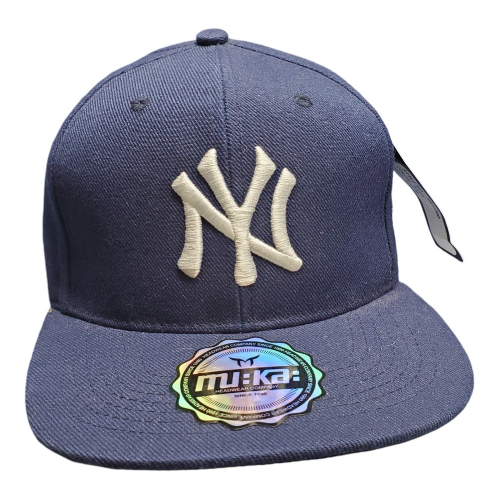 MLB New York Yankees Baseball Hat Mens‎ One Size Navy MU:KA Adjustable Headwear